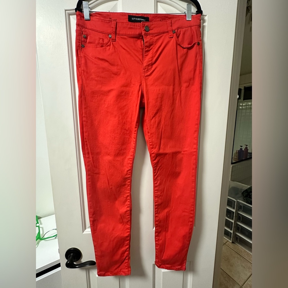 Liver pool women’s jeans - red